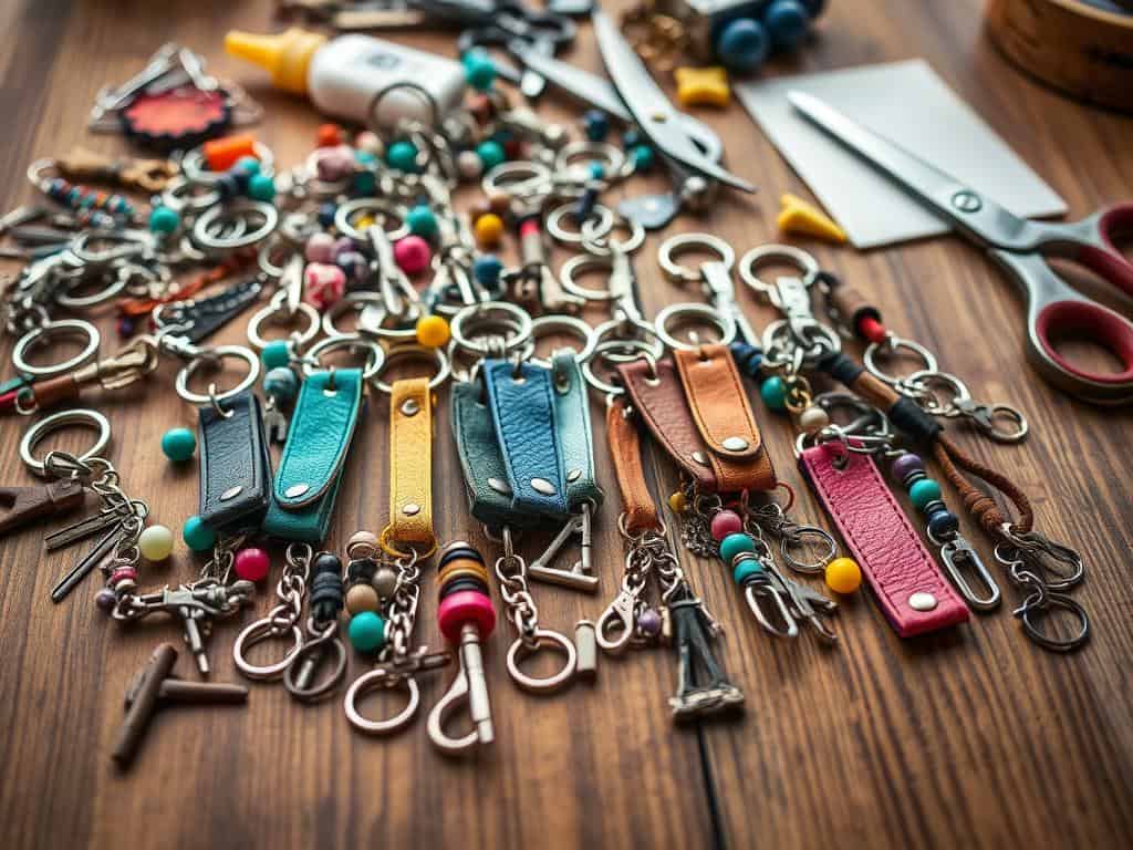 DIY Schlüsselanhänger kreative Anleitungen