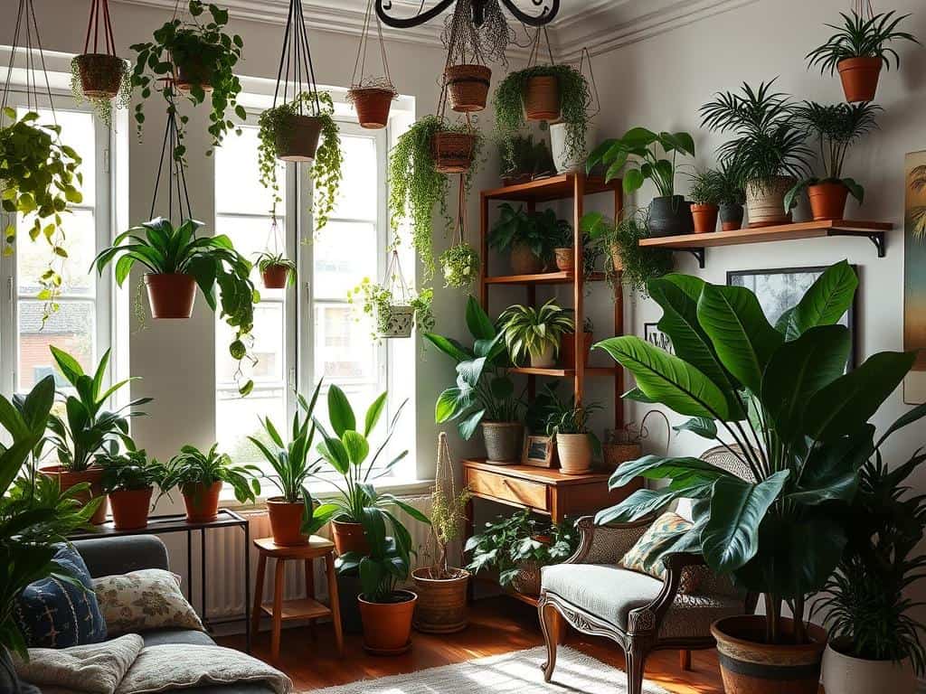 Zimmerpflanzen dekorieren für kreatives Interior Zimmerpflanzen dekorieren für kreatives Interior