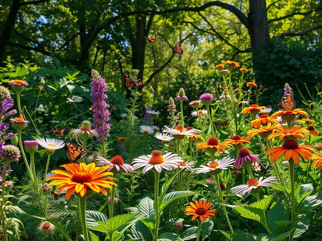 Naturnahe Gärten: So unterstützt du die Artenvielfalt 6 Naturnahe Gartengestaltung