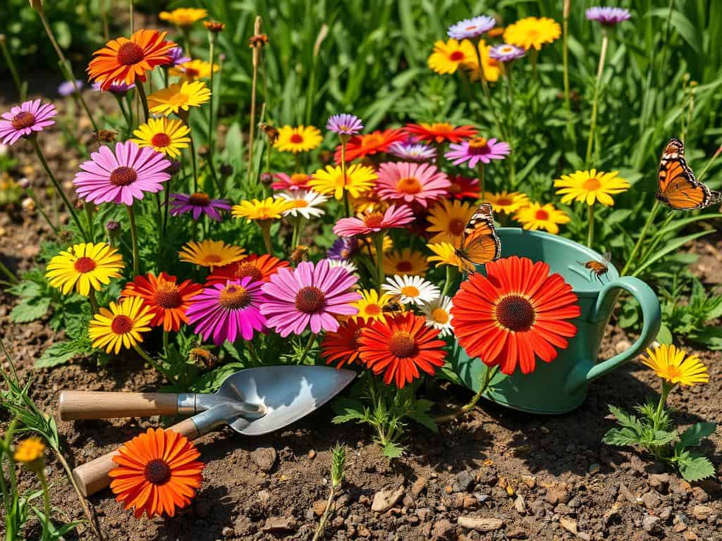 Wildblumen anpflanzen und Pflege