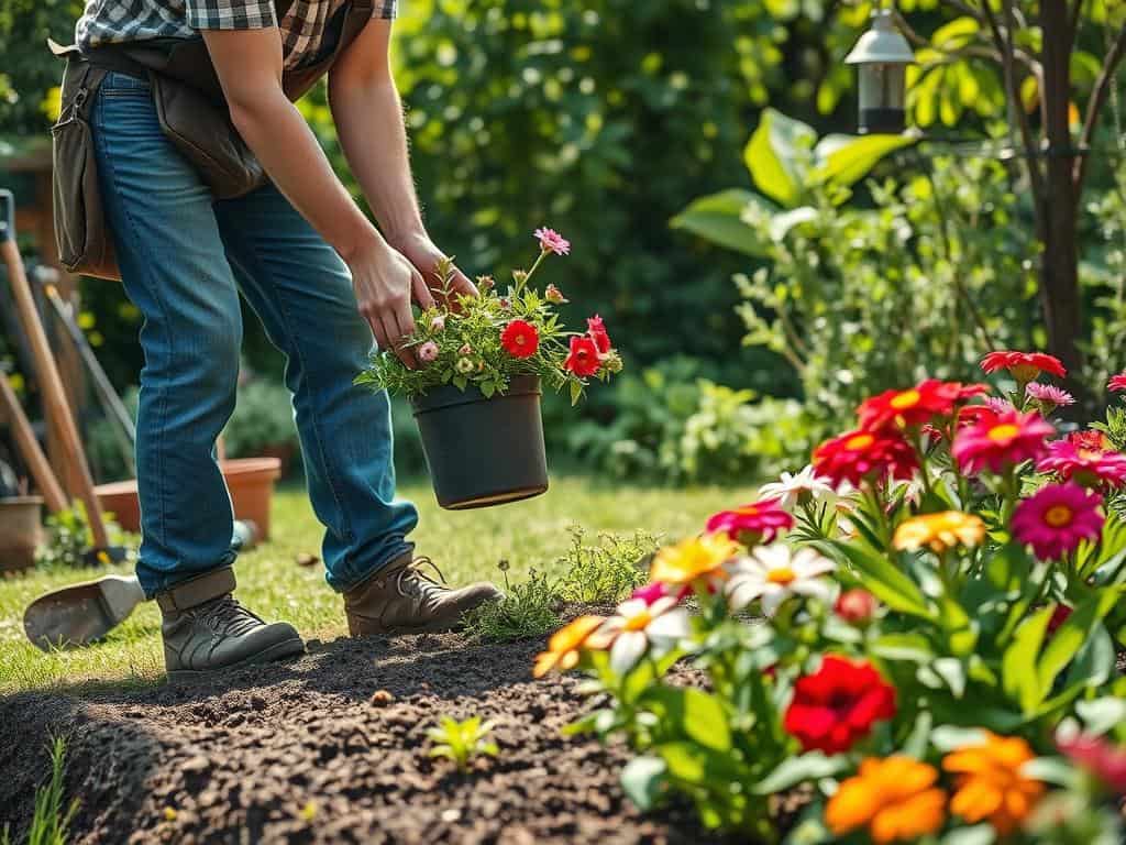 Pflanzen umsetzen Tipps