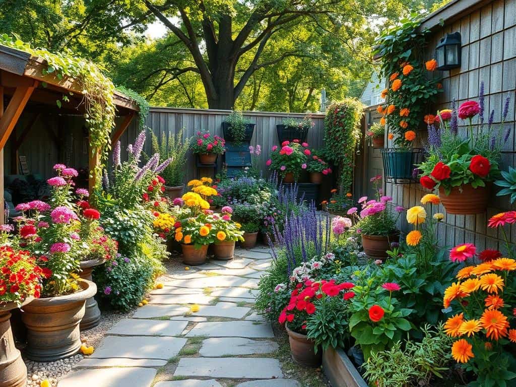 Gartenräume gestalten mit Blumen