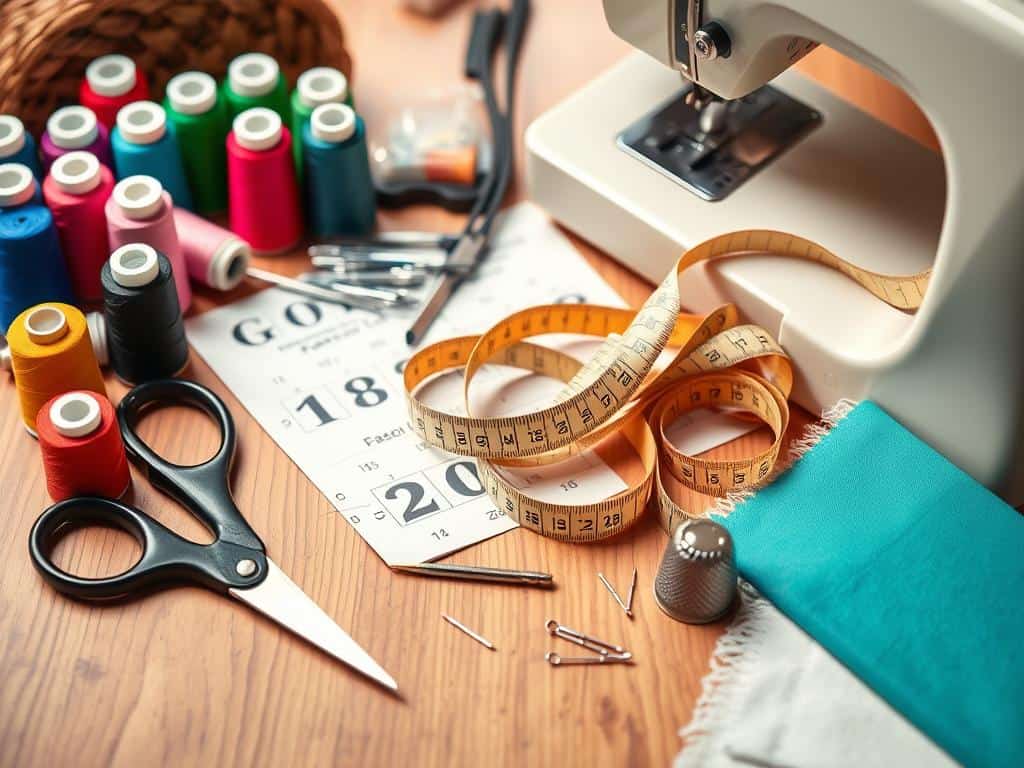 Nähwerkzeuge für DIY Handtasche Nähwerkzeuge für DIY Handtasche