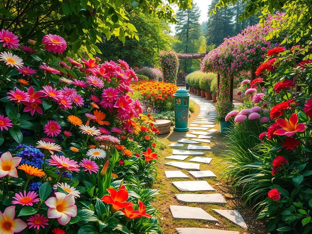 Gartenideen mit Blumen