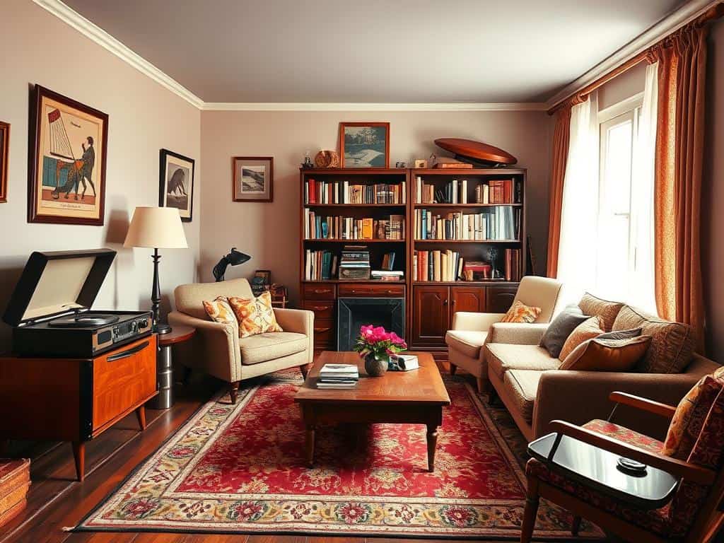 Vintage Wohnzimmer Deko